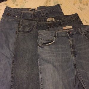 3x Pair Men’s Jeans like new condition size 40x30